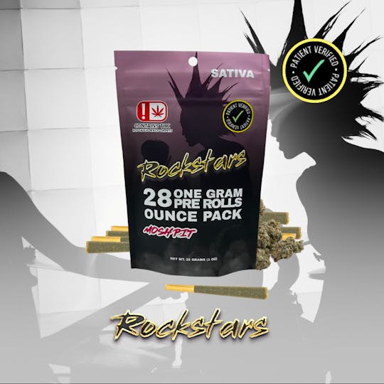 Rockstars - Rockstars | 28g Pre Roll Pack | Mosh Pit - 1