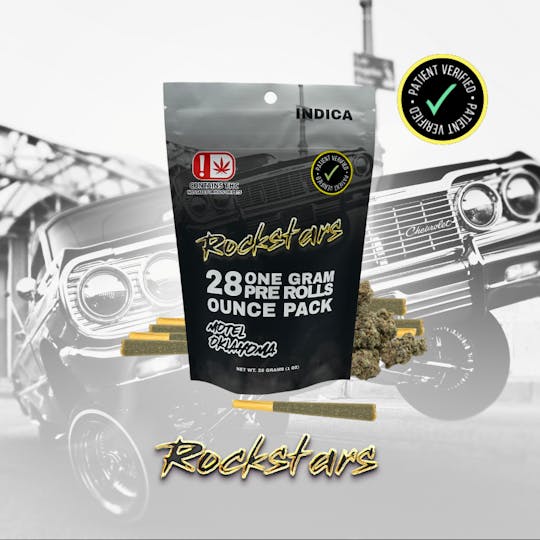 Rockstars - Rockstars | 1g Pre Roll | Motel Oklahoma - 1