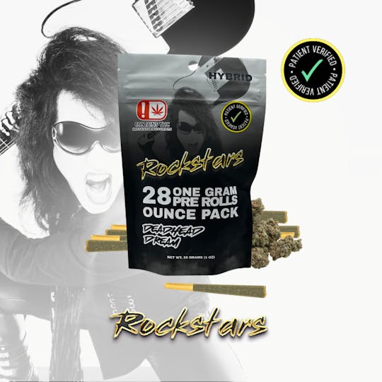 Rockstars - Rockstars | 28g Pre Roll Pack | Deadhead Dream - 1