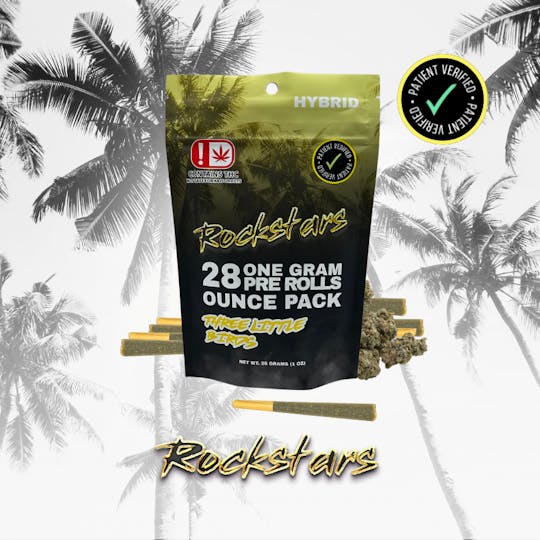 Rockstars - Rockstars | 1g Pre Roll | Three Little Birds - 1