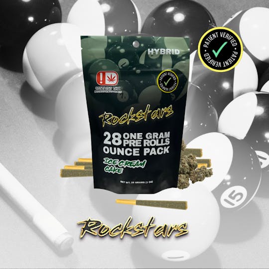 Rockstars - Rockstars | 28g Pre Roll Pack | Ice Cream Cake - 1