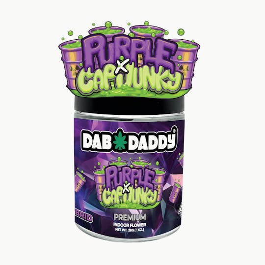 Dab Daddy Ⓡ - Purple Cap Junky Flower Dab Daddy® 28g Premium Indoor Flower - 1