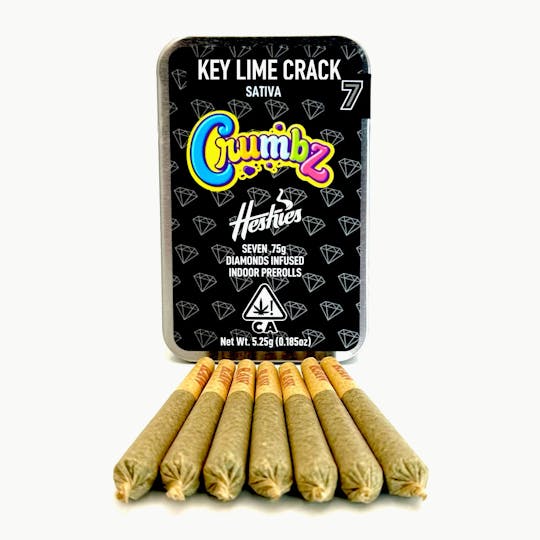 Crumbz - Infused Preroll 7 Pack (5.25g) - Key Lime Crack - 1