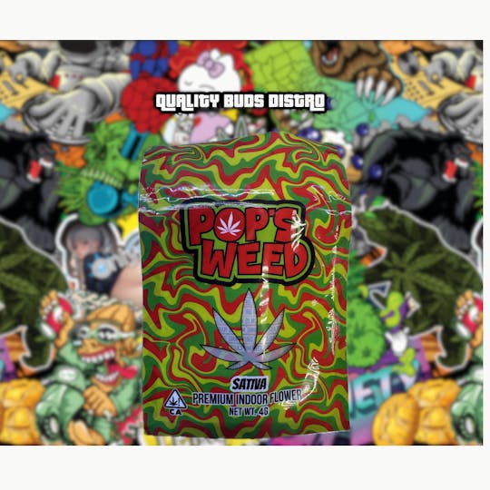 Pops Weed - POP'S WEED - SATIVA - FLOWER - 4G - 1