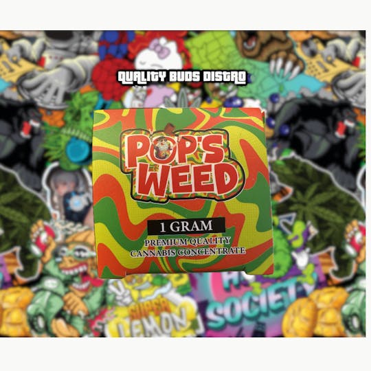 Pops Weed - POP'S WEED - BADDER - CONCENTRATE - 1G - 1