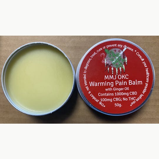 MMJ OKC - Sensitive Skin Warming CBD Pain Balm by MMJ OKC - 1