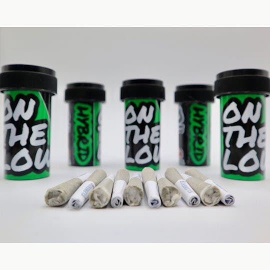 Pharmicated - OTL 10-0.5g Pre-Rolls - Peach Powerstrike (H) - 1
