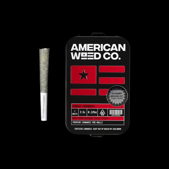 American Weed Co. - Xkittlez - Infused Hybrid Pre-Roll Pack (0.5g x 7) - 1