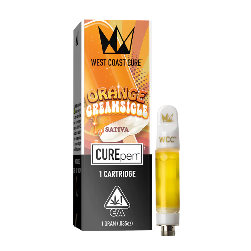 West Coast Cure Orange Creamsicle - 1g CUREpen Cartridge (Ceramic) cartridge