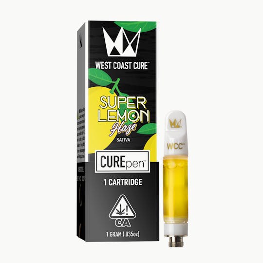 West Coast Cure - Super Lemon Haze - 1g CUREpen Cartridge (Ceramic) - 1