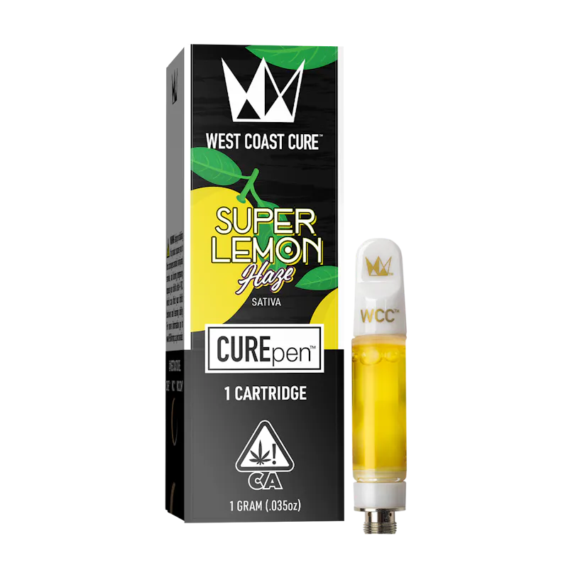 West Coast Cure Super Lemon Haze - 1g CUREpen Cartridge (Ceramic)
