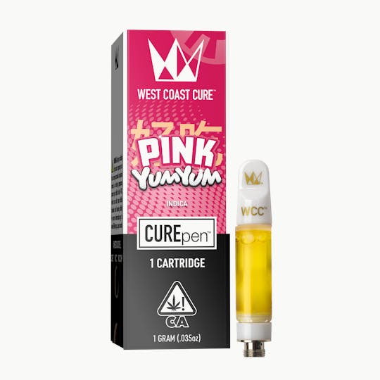 West Coast Cure - Pink Yum Yum - 1g CUREpen Cartridge (Ceramic) - 1
