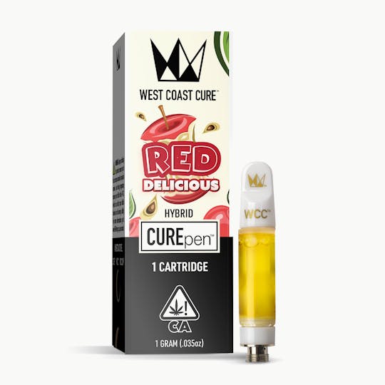 West Coast Cure - Red Delicious - 1g CUREpen Cartridge (Ceramic) - 1