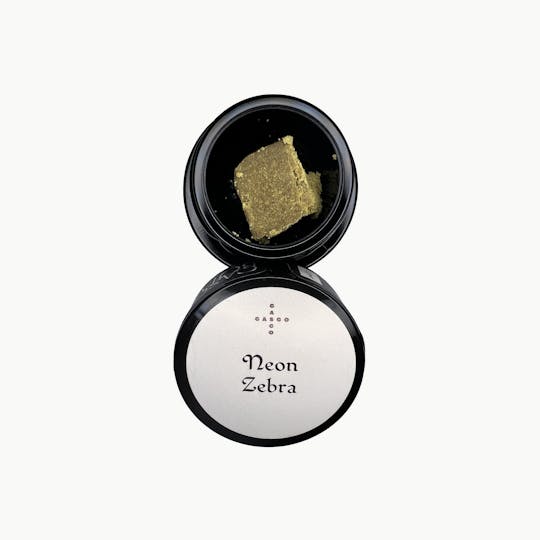 Indico - 2g Neon Zebra Dry Sift Hash Brick - Casco Botanical. - 1