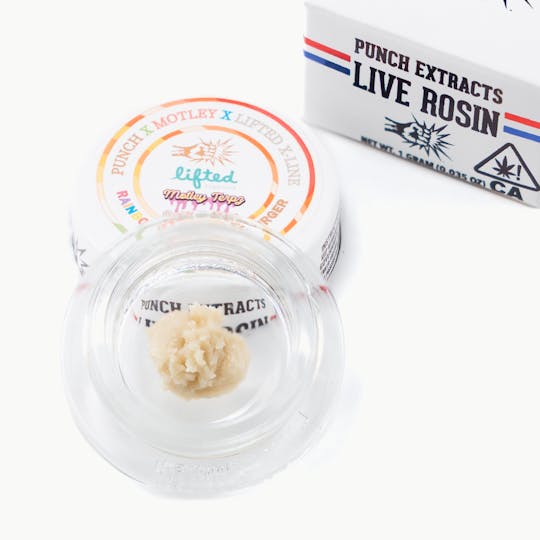 Punch Edibles & Extracts - Rainbow Garry x Hashburger Tier 4 Live Rosin Cold Cure Badder - 1