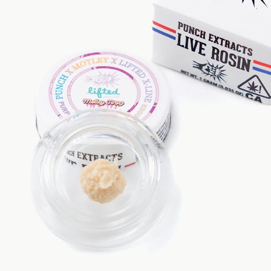 Punch Edibles & Extracts - Purple Dragon Grillz Tier 4 Live Rosin Cold Cure Badder (1g) - 1