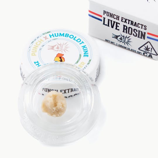 Punch Edibles & Extracts - Zherbert Tier 1 Live Rosin Cold Cure Badder (1g) - 1
