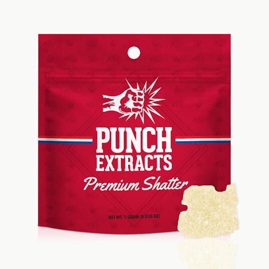Punch Edibles & Extracts - Runtz #64 BHO Shatter (1g) - 1