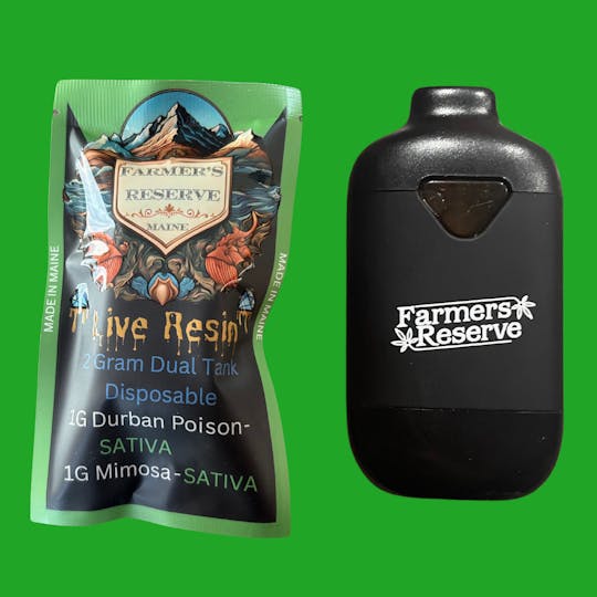Farmers Reserve - 2 Gram Flavor Switch Pod-1G- Mimosa + 1G-Durban Poison - 1