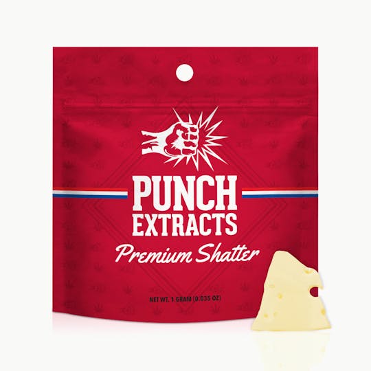 Punch Edibles & Extracts - Watermelon Dreams BHO Shatter (1g) - 1