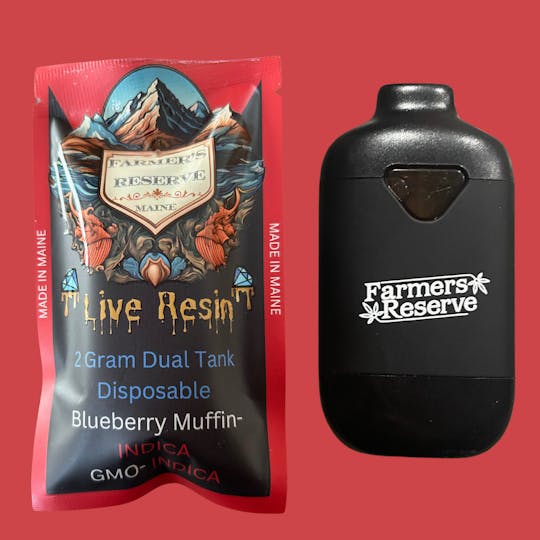 Farmers Reserve - 2 Gram Flavor Switch Pod-1G-Blueberry Muffin + 1G-GMO - 1