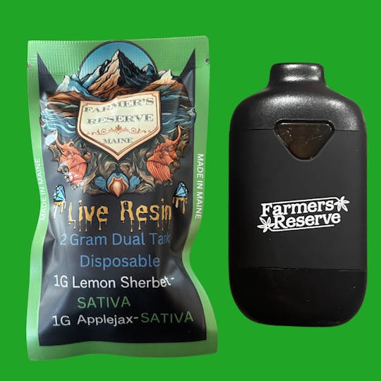 Farmers Reserve - 2 Gram Flavor Switch Pod-1G-Lemon Sherbet + 1G-Apple Jax - 1