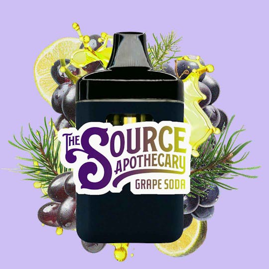 The Source Apothecary - Grape Soda 2g AIO Cart - 1