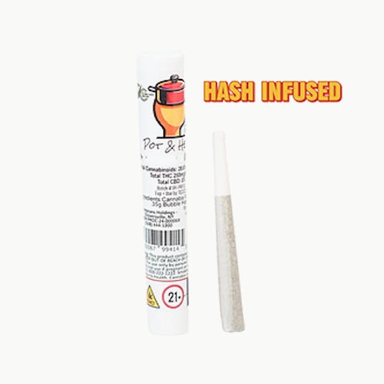 Pot & Head - Pot & Head | Sky High | Hash Infused Pre-Roll (1g) - 1
