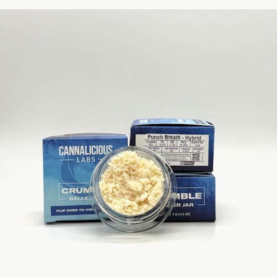 Cannalicious Labs - Punch Breath Crumble - Hybrid - 1