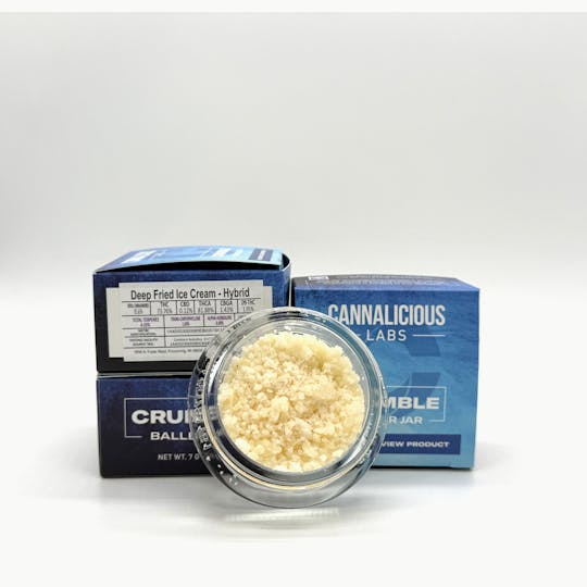 Cannalicious Labs - Deep Fried Ice Cream Crumble - Hybrid - 1