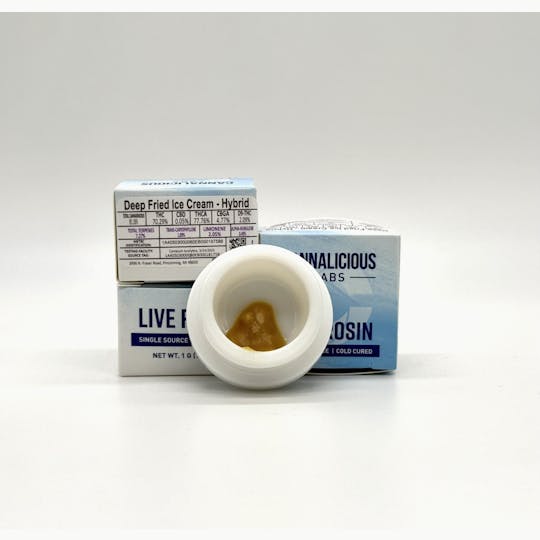 Cannalicious Labs - Deep Fried Ice Cream Live Rosin - Hybrid - 1