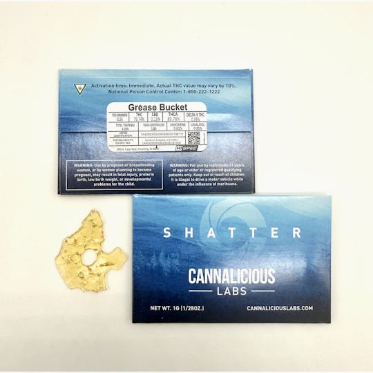 Cannalicious Labs - Grease Bucket - Shatter - 1