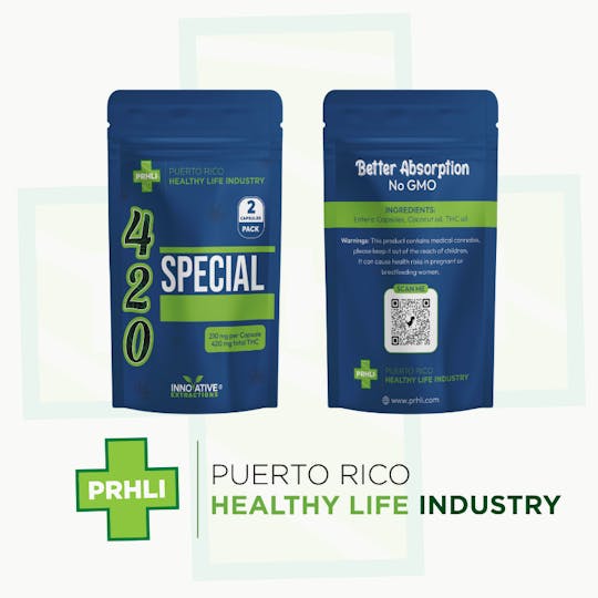 Puerto Rico Healthy Life - Capsules: 420 Special Cap - 1