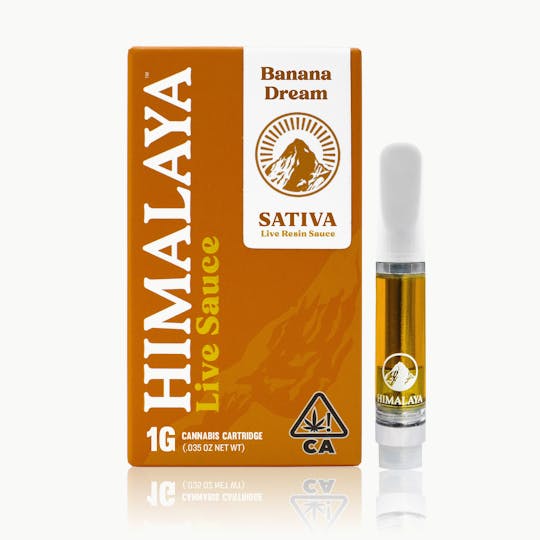 HIMALAYA - Banana Dream - Live Sauce Cartridge - 1G - 1