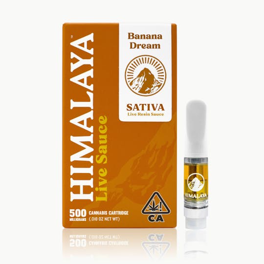 HIMALAYA - Banana Dream - Live Sauce Cartridge - .5G - 1