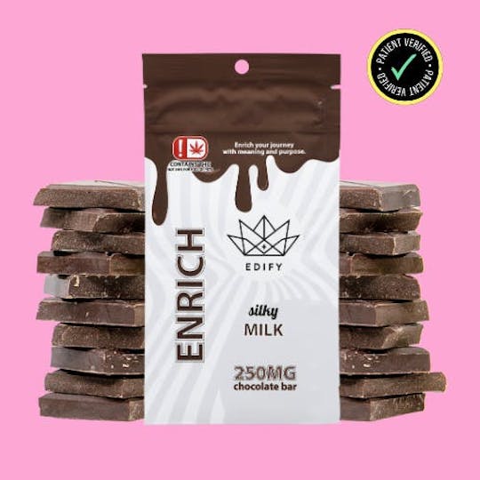 Edify - 710 - Edify | 250mg | Milk Chocolate Bar - 1