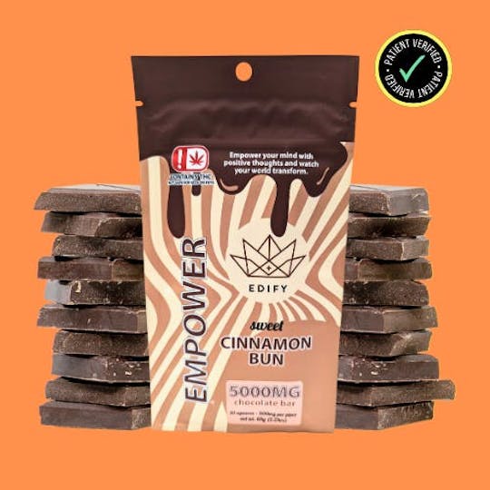 Edify - 710 - Edify | 5000mg | Cinnamon Roll Chocolate Bar - 1