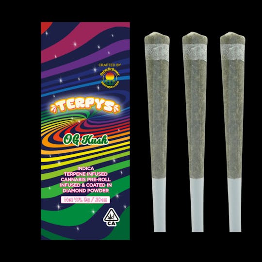 Crème De Canna - Creme De Canna - Terpys - Diamond Infused Pre Roll - OG Kush - 3g - (I) - 1
