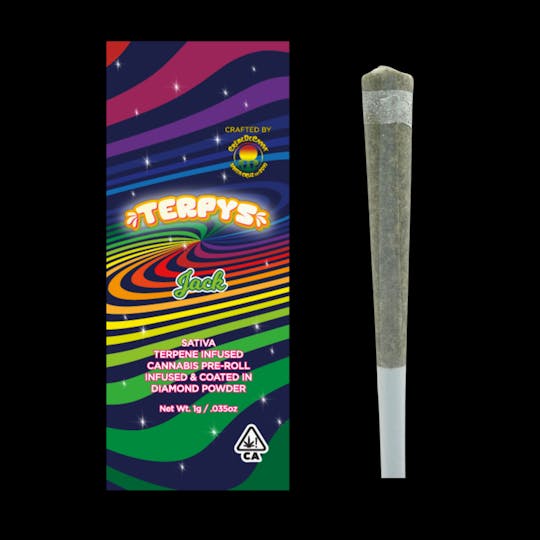 Crème De Canna - Creme De Canna - Terpys - Diamond Infused Pre Roll - Jack - 1g - (S) - 1