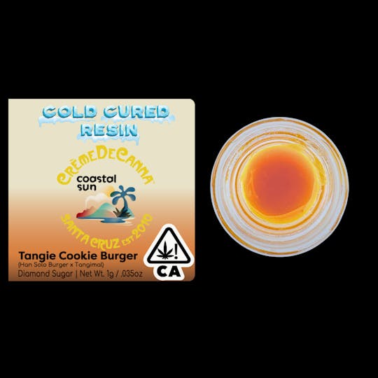 Crème De Canna - Creme De Canna Coastal Sun Diamond Sugar Tangie Cookie Burger 1g (H) - 1