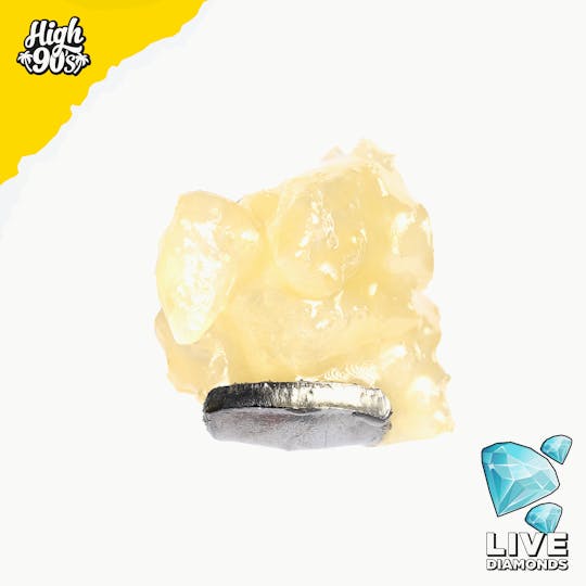 HIGH 90s - High 90s : Baja Gusherz 1g Live Diamonds - 1