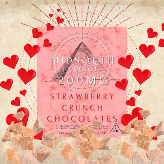 MidSouth Extracts - Chocolate Pieces - Strawberry Crunch - 200mg - 1