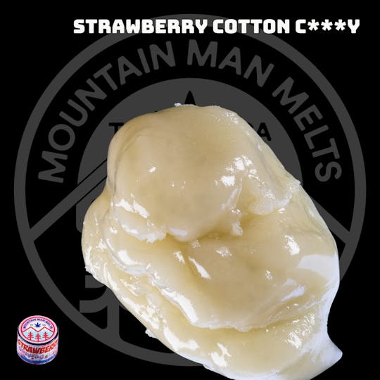 Mountain Man Melts - Strawberry Cotton C***y - Live Rosin - 1