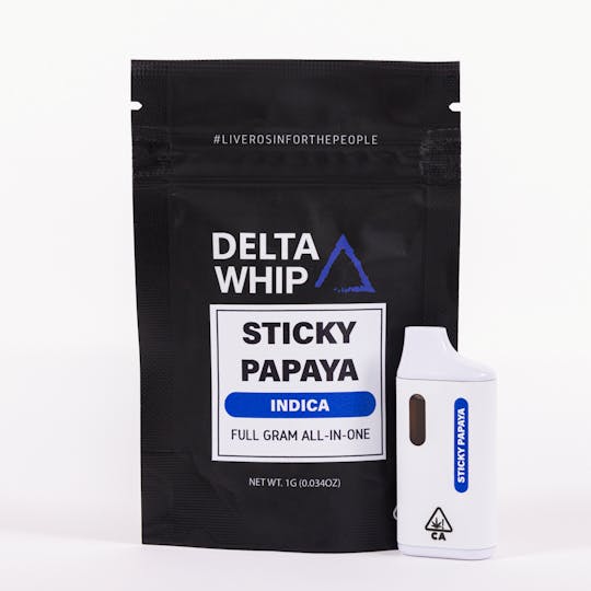 Catalyst - Delta Whip - Sticky Papaya Live Rosin AIO 1000mg - 1