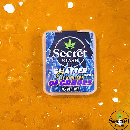 Secret Stash - Secret Stash | Shatter | Summer of Grapes | 1g - 1