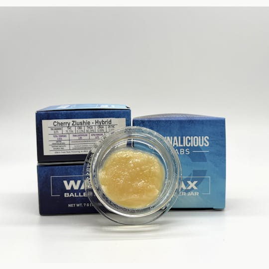 Cannalicious Labs - Cherry Zlushie Wax - Hybrid - 1
