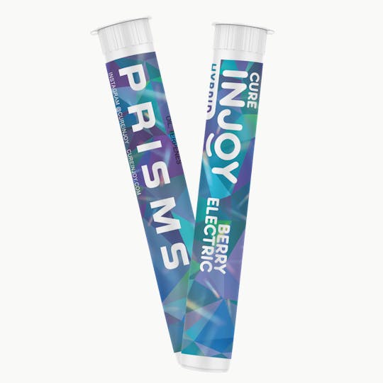 Cure Injoy - PRISM - Berry Electric (HYBRID) 1.5g Infused Pre-Roll - 1
