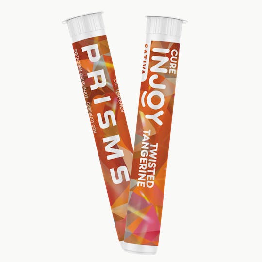 Cure Injoy - PRISM - Twisted Tangerine (SATIVA) 1.5g Infused Pre-Roll - 1