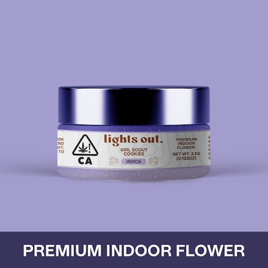 Lights Out - Girl Scout Cookies (Indica) Flower 3.5g - 1