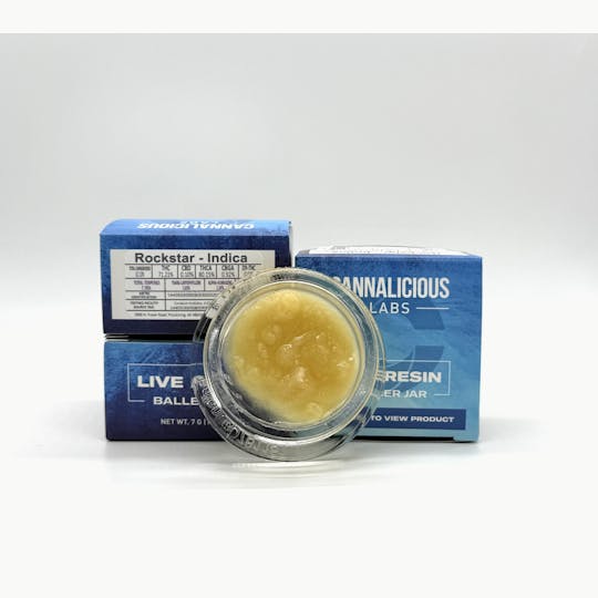 Cannalicious Labs - Rockstar Live Resin - Indica - 1